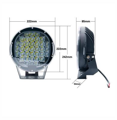 Black Horse Off Road - CLASSIC Roll Bar With Set of 9" Black Round LED Light-Black-Ram 1500/1500|Black Horse Off Road - Image 11