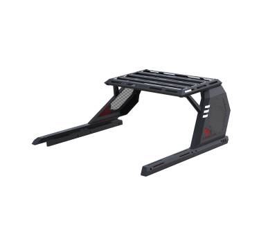 Black Horse Off Road - VIGOR Roll Bar W/ Vigor Basket-Black-2007-2024 Tundra,Silverado And Sierra 1500/2009-2024 Ram 1500 And F-150|Black Horse Off Road - Image 5