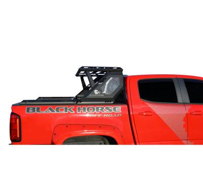 Black Horse Off Road - VIGOR Roll Bar W/ Vigor Basket-Black-2015-2024 Colorado and Canyon|Black Horse Off Road - Image 6