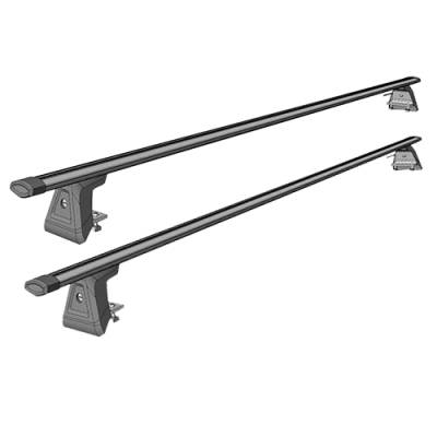 Black Horse Off Road - VIGOR Roll Bar Ladder Rack W/ Cross Bar-Black-2020-2024 Jeep Gladiator|Black Horse Off Road - Image 6