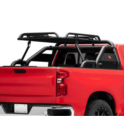 Black Horse Off Road - WARRIOR Roll Bar-Black-Silverado/Sierra 14+,Ford F-150 15+,Dodge Ram 15+|Black Horse Off Road - Image 10