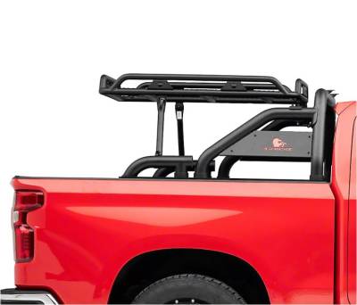 Black Horse Off Road - WARRIOR Roll Bar-Black-Silverado/Sierra 14+,Ford F-150 15+,Dodge Ram 15+|Black Horse Off Road - Image 11