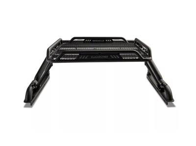 Black Horse Off Road - WARRIOR Roll Bar Ladder Rack-Black-2020-2024 Jeep Gladiator|Black Horse Off Road - Image 3