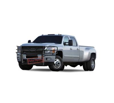 Black Horse Off Road - RUGGED HD Grille Guard-Black-Silverado 3500 HD/Silverado 2500 HD|Black Horse Off Road - Image 2