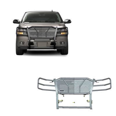 RUGGED HD Grille Guard-Black-Tahoe/Suburban 1500/Avalanche|Black Horse Off Road