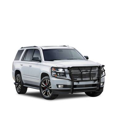 RUGGED HD Grille Guard-Black-Tahoe/Suburban|Black Horse Off Road