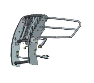 Black Horse Off Road - RUGGED HD Grille Guard-Black-Tahoe/Suburban|Black Horse Off Road - Image 6