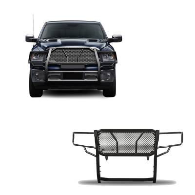 RUGGED HD Grille Guard-Black-1500 Classic/1500/Ram 1500|Black Horse Off Road