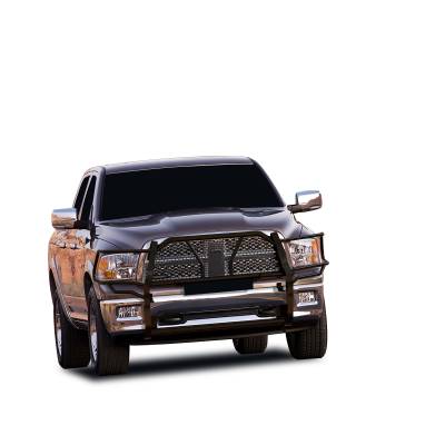 Black Horse Off Road - RUGGED HD Grille Guard-Black-1500 Classic/1500/Ram 1500|Black Horse Off Road - Image 13