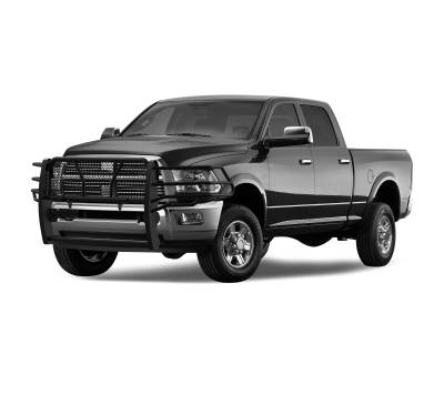 Black Horse Off Road - RUGGED HD Grille Guard-Black-Ram 2500/Ram 3500|Black Horse Off Road - Image 2