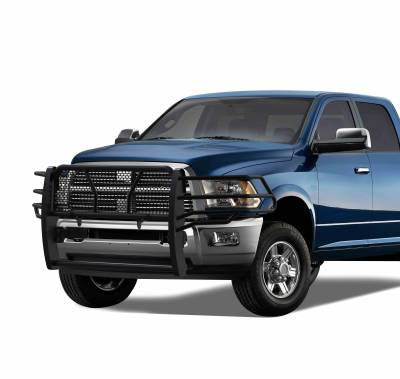 Black Horse Off Road - RUGGED HD Grille Guard-Black-Ram 2500/Ram 3500|Black Horse Off Road - Image 3