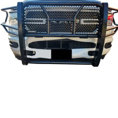 Black Horse Off Road - RUGGED HD Grille Guard-Black-2019-2025 Ram 1500|Black Horse Off Road - Image 17