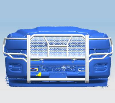 Black Horse Off Road - RUGGED HD Grille Guard-Black-2500/3500|Black Horse Off Road - Image 6