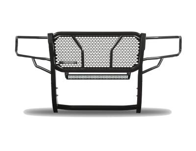 Black Horse Off Road - RUGGED Heavy Duty Grille Guard With 20" Double Row LED Light-Black-2009-2014 Ford F-150|Black Horse Off Road - Image 3