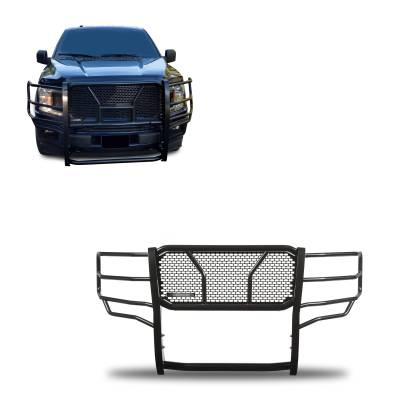 RUGGED HD Grille Guard-Black-2015-2020 Ford F-150|Black Horse Off Road