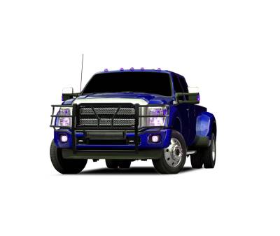 Black Horse Off Road - RUGGED HD Grille Guard-Black-F-250/F-350/F-450/F-550 SD|Black Horse Off Road - Image 4