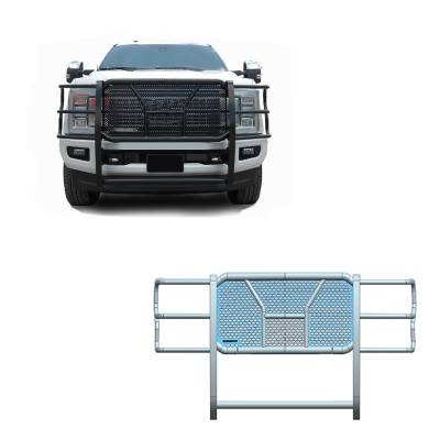 RUGGED HD Grille Guard-Black-F-250/F-350/F-450/F-550 SD|Black Horse Off Road