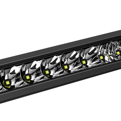Black Horse Off Road - RUGGED Heavy Duty Grille Guard With Single Row LED Light-Black-Sierra 2500 HD/Sierra 3500 HD|Black Horse Off Road - Image 8