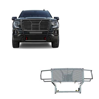 RUGGED HD Grille Guard-Black-2019-2021 GMC Sierra 1500|Black Horse Off Road