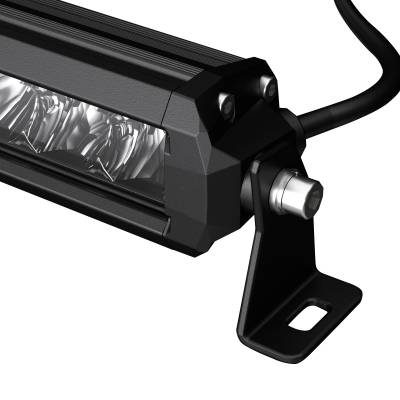 Black Horse Off Road - RUGGED Heavy Duty Grille Guard With Single Row LED Light-Black-Sierra 2500 HD/Sierra 3500 HD|Black Horse Off Road - Image 4