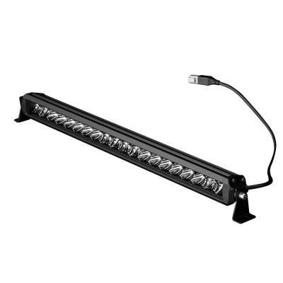 Black Horse Off Road - RUGGED Heavy Duty Grille Guard With Single Row LED Light-Black-Sierra 2500 HD/Sierra 3500 HD|Black Horse Off Road - Image 5