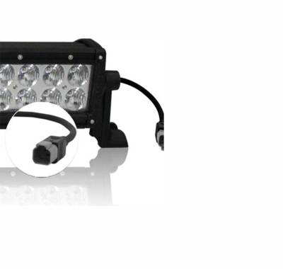 Black Horse Off Road - RUGGED Heavy Duty Grille Guard With 20" Double Row LED Light-Black-2005-2015 Toyota Tacoma|Black Horse Off Road - Image 7