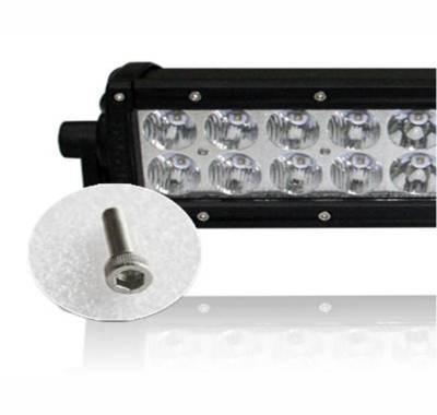 Black Horse Off Road - RUGGED Heavy Duty Grille Guard With 20" Double Row LED Light-Black-Tundra/Sequoia|Black Horse Off Road - Image 8