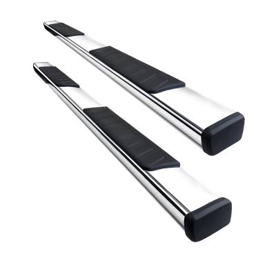 SUMMIT Running Boards-Stainless Steel-2009-2014 Ford F-150 Super Cab|Black Horse Off Road