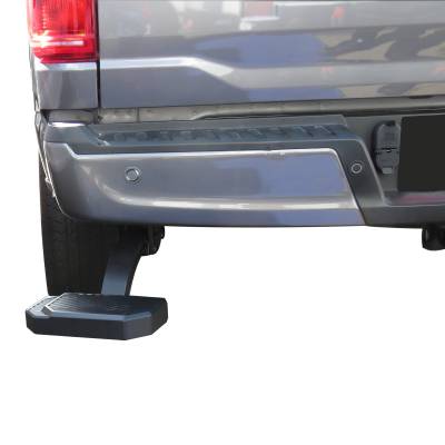 Black Horse Off Road - RETRACTABLE Truck Bed Corner Step-Black-2021-2024 Ford F-150/2022-2023 Ford F-150 Lightning EV|Black Horse Off Road - Image 3