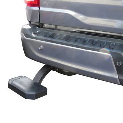 Black Horse Off Road - RETRACTABLE Truck Bed Corner Step-Black-2021-2024 Ford F-150/2022-2023 Ford F-150 Lightning EV|Black Horse Off Road - Image 4