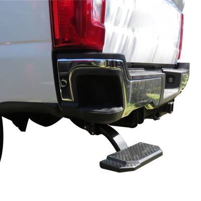 Black Horse Off Road - RETRACTABLE Truck Bed Corner Step-Black-2023-2024 Ford F-250 Super Duty|Black Horse Off Road - Image 6