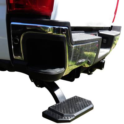 Black Horse Off Road - RETRACTABLE Truck Bed Corner Step-Black-2023-2024 Ford F-250 Super Duty|Black Horse Off Road - Image 7