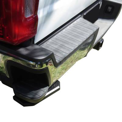 Black Horse Off Road - RETRACTABLE Truck Bed Corner Step-Black-2023-2024 Ford F-250 Super Duty|Black Horse Off Road - Image 9