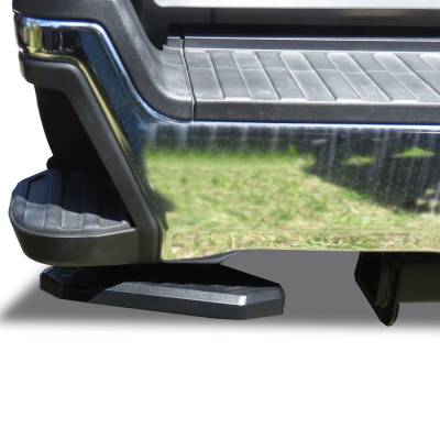 Black Horse Off Road - RETRACTABLE Truck Bed Corner Step-Black-2023-2024 Ford F-250 Super Duty|Black Horse Off Road - Image 11