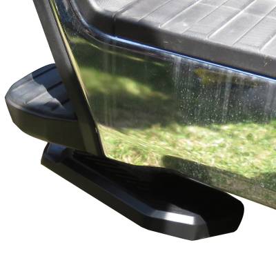 Black Horse Off Road - RETRACTABLE Truck Bed Corner Step-Black-2023-2024 Ford F-250 Super Duty|Black Horse Off Road - Image 12