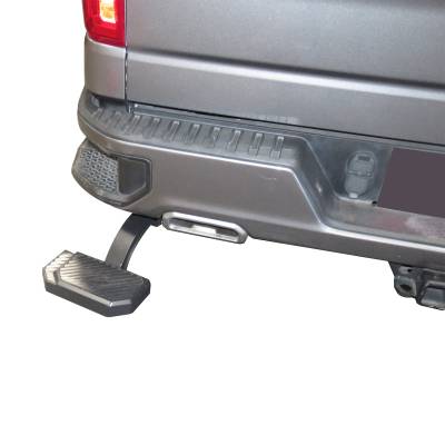 Black Horse Off Road - RETRACTABLE Truck Bed Corner Step-Black-2019-2024 Chevrolet silverado 1500 and GMC Sierra 1500|Black Horse Off Road - Image 7