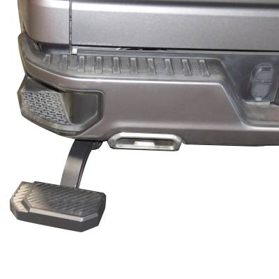 Black Horse Off Road - RETRACTABLE Truck Bed Corner Step-Black-2019-2024 Chevrolet silverado 1500 and GMC Sierra 1500|Black Horse Off Road - Image 9