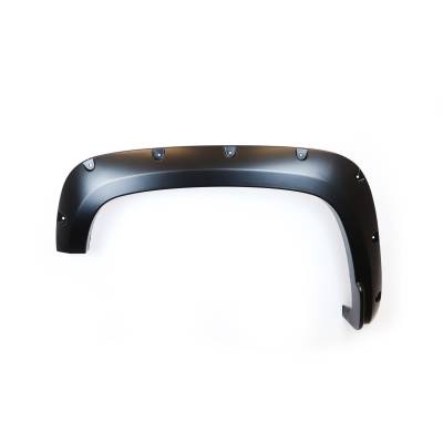 Black Horse Off Road - FENDER FLARES RIVETED Style-Black-2020-2023 Chevrolet Silverado 2500HD/3500HD|Black Horse Off Road - Image 3
