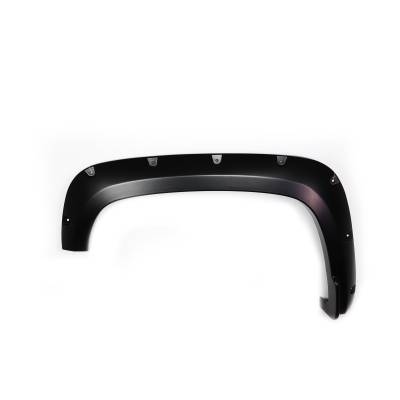 Black Horse Off Road - FENDER FLARES RIVETED Style-Black-2020-2023 Chevrolet Silverado 2500HD/3500HD|Black Horse Off Road - Image 4