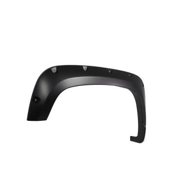 Black Horse Off Road - FENDER FLARES RIVETED Style-Black-2020-2023 Chevrolet Silverado 2500HD/3500HD|Black Horse Off Road - Image 6