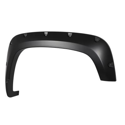 Black Horse Off Road - FENDER FLARES RIVETED Style-Black-2020-2023 Chevrolet Silverado 2500HD/3500HD|Black Horse Off Road - Image 14