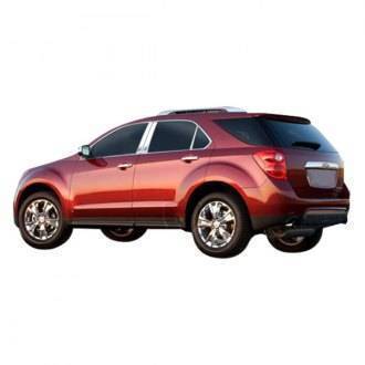 Black Horse Off Road - Pillar Post Trims-Chrome-2010-2016 Chevrolet Equinox|Black Horse Off Road - Image 4