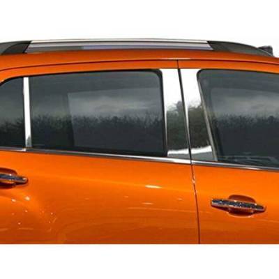 Black Horse Off Road - Pillar Post Trims-Chrome-2012-2016 Chevrolet Sonic|Black Horse Off Road - Image 8