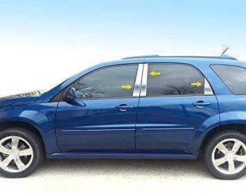 Black Horse Off Road - Pillar Post Trims-Chrome-2007-2009 Chevrolet Equinox|Black Horse Off Road - Image 4
