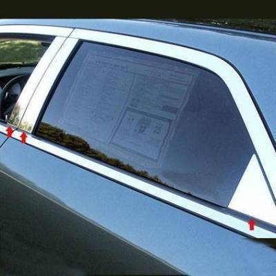 Black Horse Off Road - Pillar Post Trims-Chrome-2005-2008 Dodge Magnum|Black Horse Off Road - Image 8