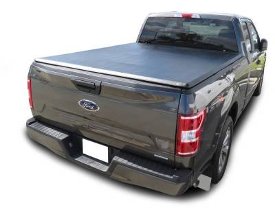 Black Horse Off Road - Premier Soft Tonneau Cover-Black-2015-2024 Ford F-150|Black Horse Off Road - Image 10