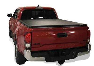 Black Horse Off Road - Premier Soft Tonneau Cover-Black-2005-2015 Toyota Tacoma|Black Horse Off Road - Image 4