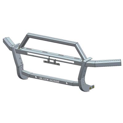 Black Horse Off Road - RAMBLER Grille Guard-Black-2025-2025 Ford Bronco Sport|Black Horse Off Road - Image 7