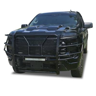 Black Horse Off Road - RUGGED HD Grille Guard-Black-Silverado 1500 LD/Silverado 1500|Black Horse Off Road - Image 4