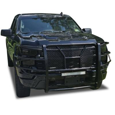 Black Horse Off Road - RUGGED HD Grille Guard-Black-Silverado 1500 LD/Silverado 1500|Black Horse Off Road - Image 5